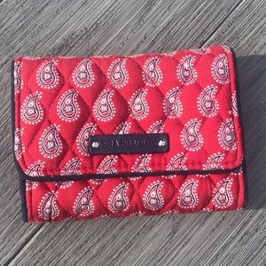 Vera Bradley red small wallet